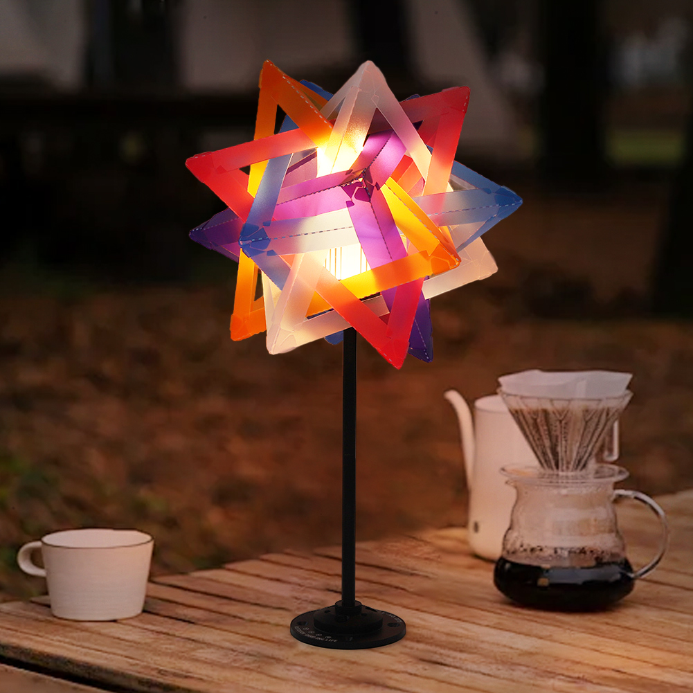 Geometric Lamp Shade - Lampu berkemah luar ruangan, lampu kap