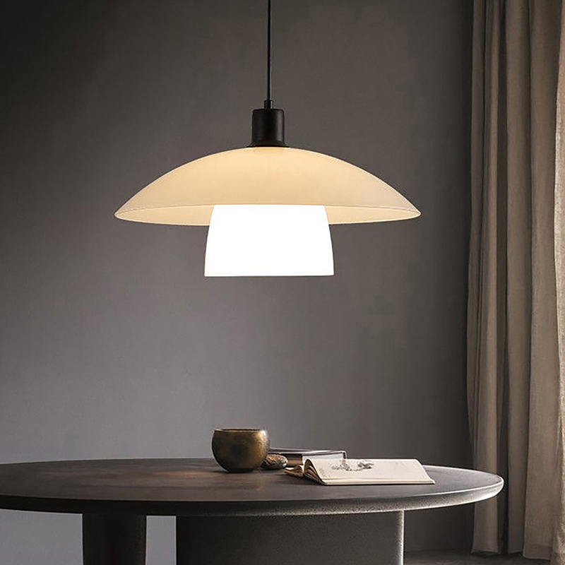 Geometric Lamp Shade - Penutup Lampu Plastik Setengah Lingkaran -