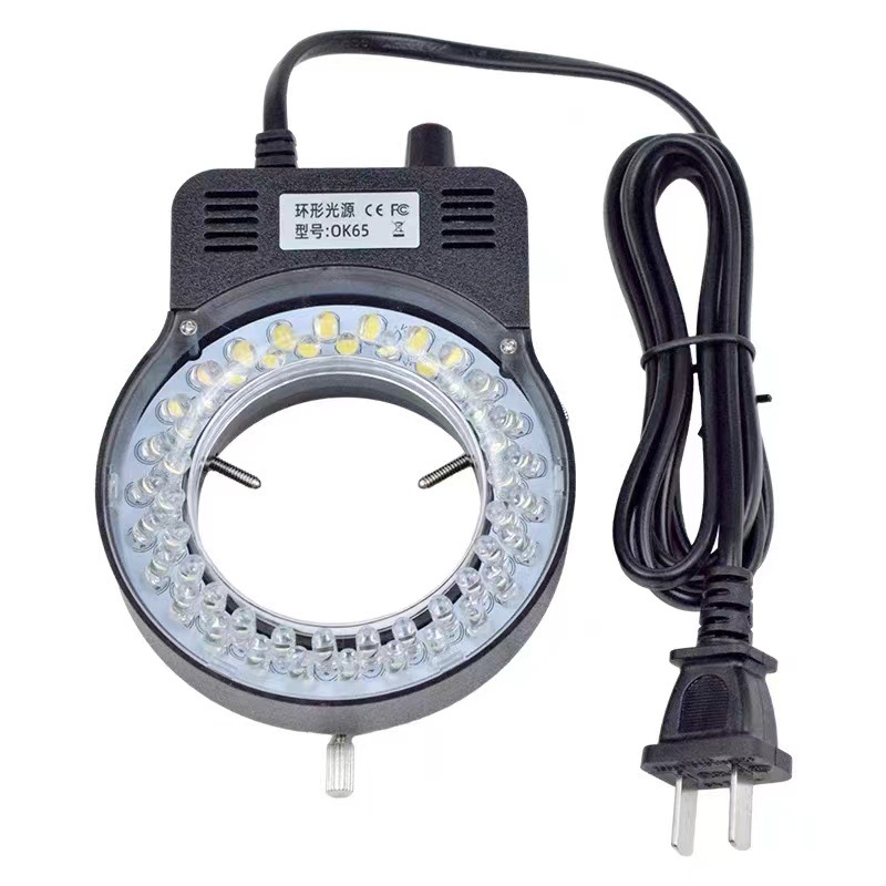 Lighting Visual - Sumber cahaya cincin LED mikroskop, diameter