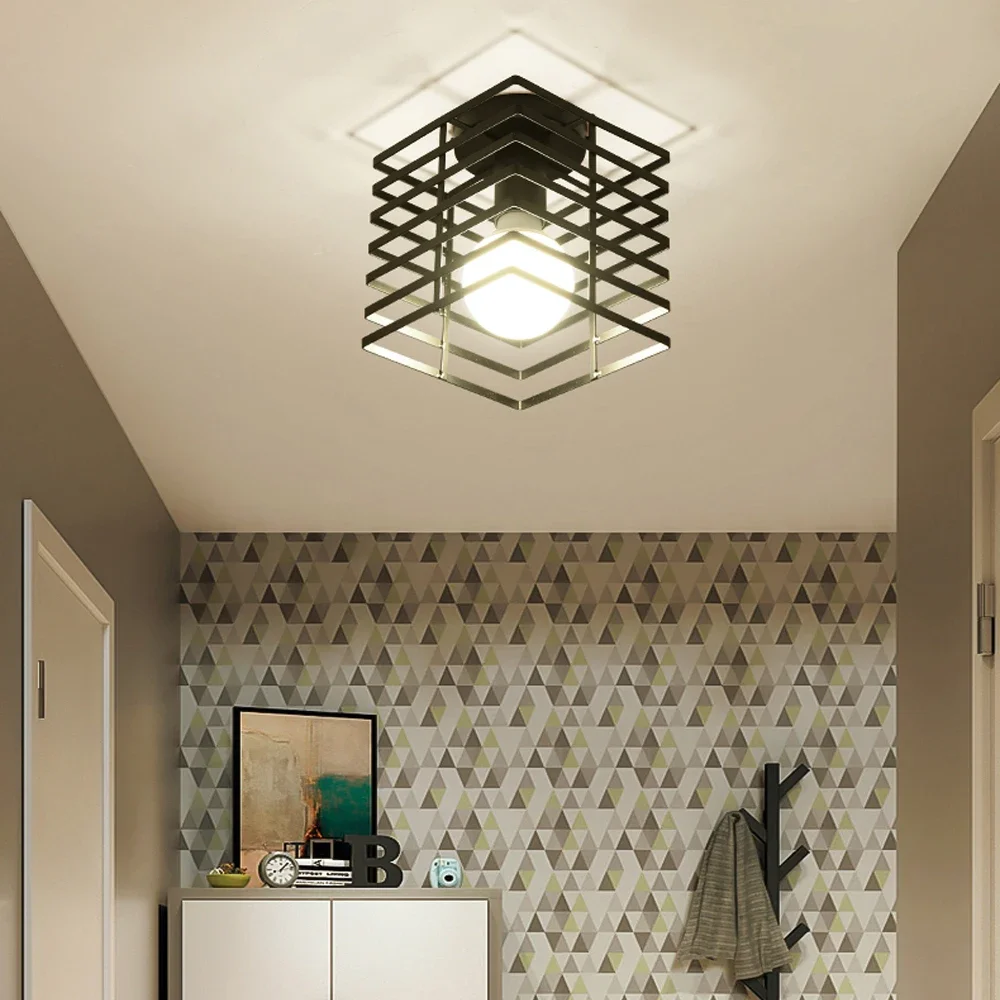 Lampu langit-langit besi antik - Decor Lighting Returns ulasan dan harga