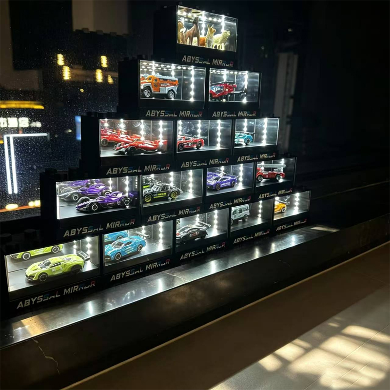 Kotak Display Model Mobil Baru - Lighting Visual ulasan dan harga