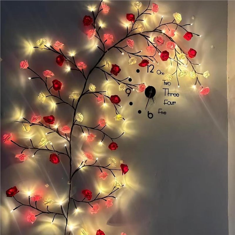 Lampu Hias USB DIY Maple Rose  - Lighting Decor For Home ulasan dan harga