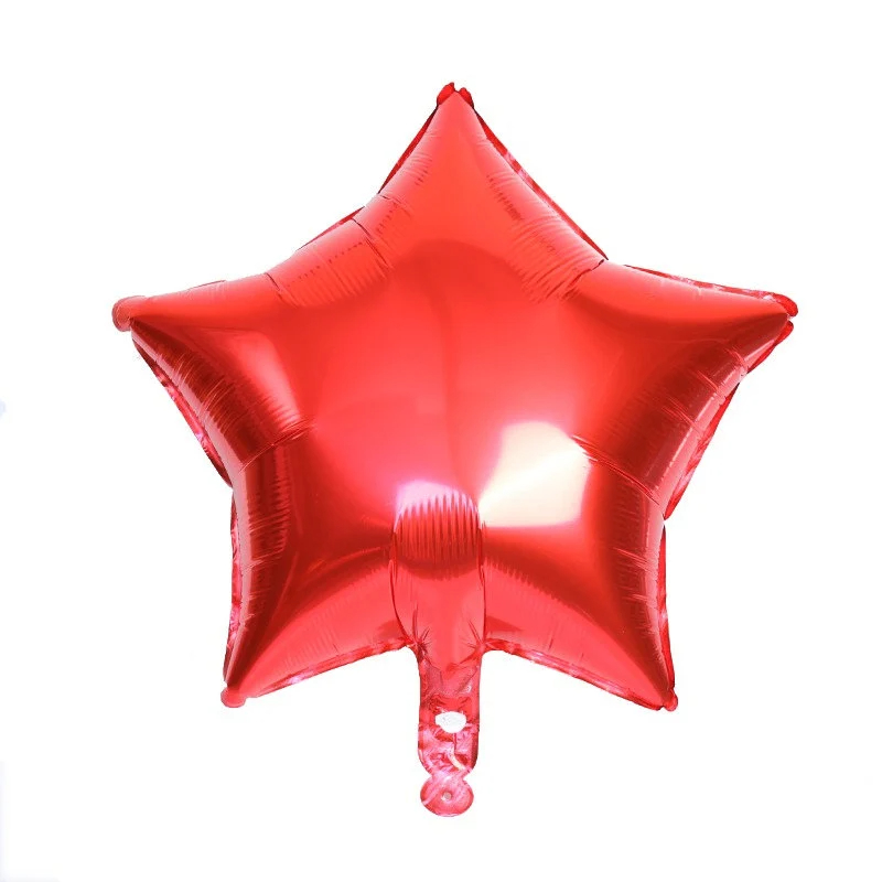 Balon Foil berbentuk bintang 1 - Lighting Mcqueen Decor ulasan dan harga