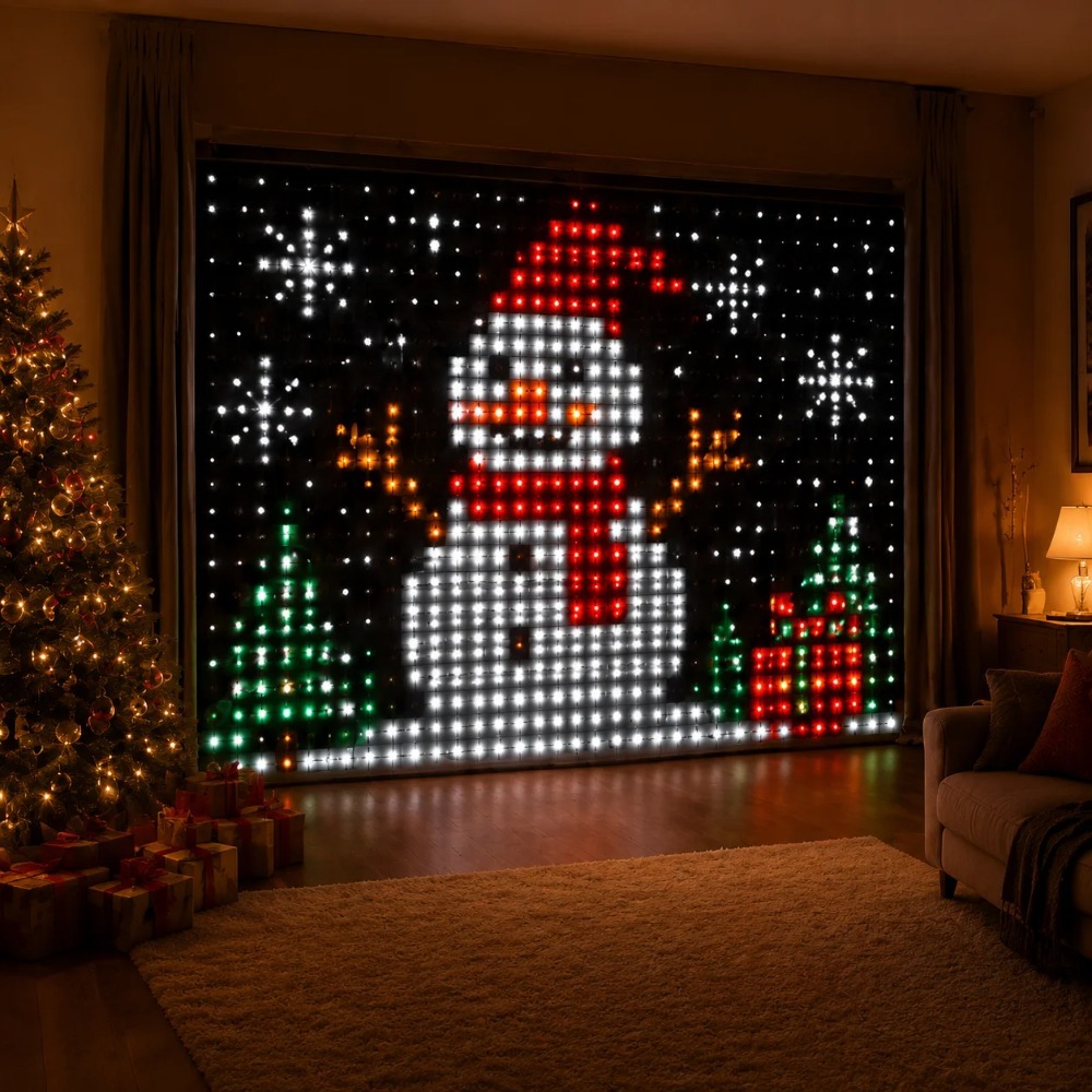 Lampu Tirai LED Pixel dengan K - Lighting Decor For Home ulasan dan harga