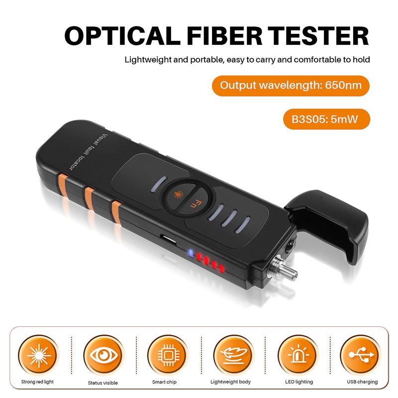 [NEWA08R】 Penguji Serat Optik  - Lighting Visual ulasan dan harga