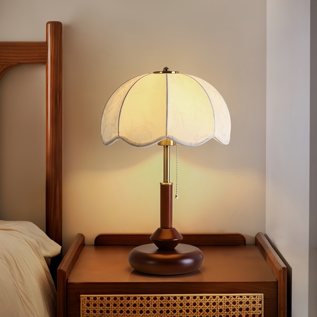 Lampu Meja Vintage Berbentuk K - Lighting Decor For Home ulasan dan harga