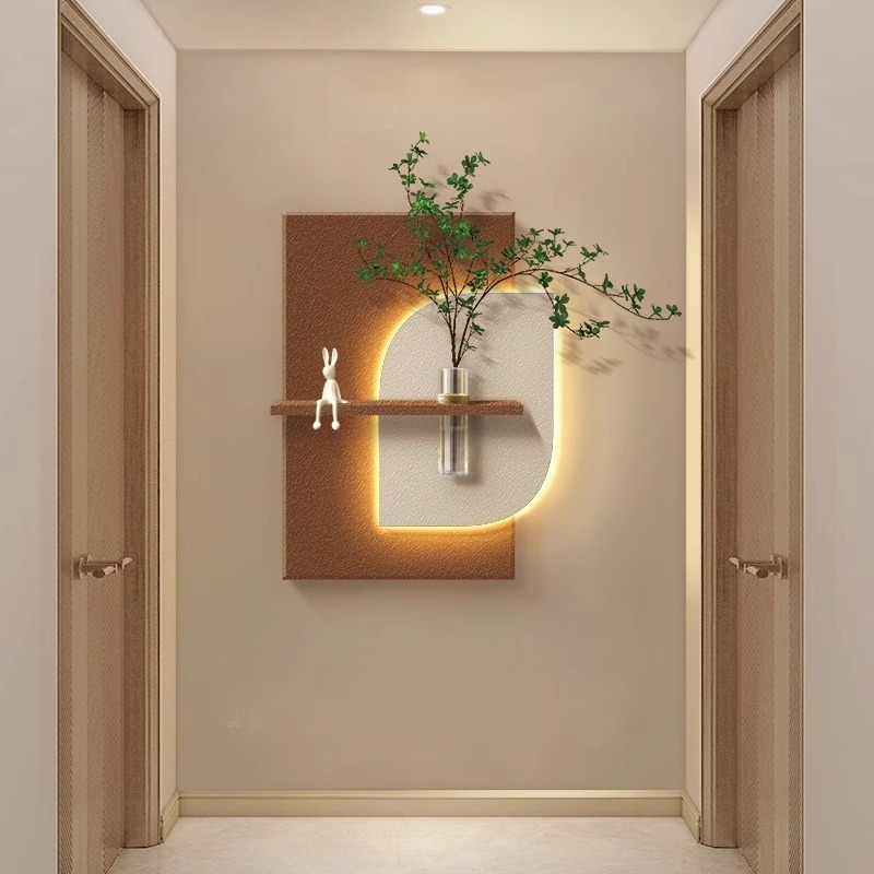Seni Dinding Batu Pasir dengan - Lighting Metal Wall Decor ulasan dan harga