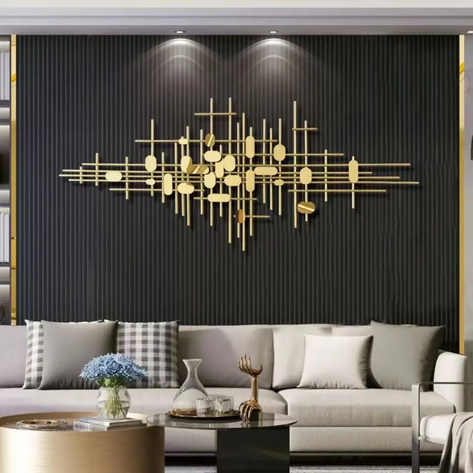 Nordic Cahaya Mewah Dinding De - Lighting Metal Wall Decor ulasan dan harga