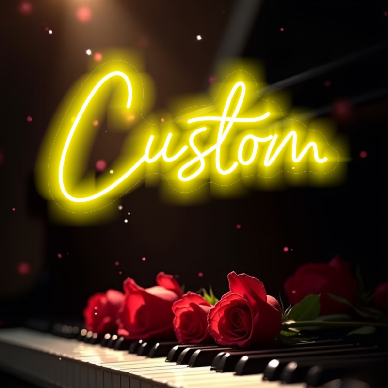 Lampu neon kustom, lampu yang  - Lighting Decoration For Wedding ulasan dan harga