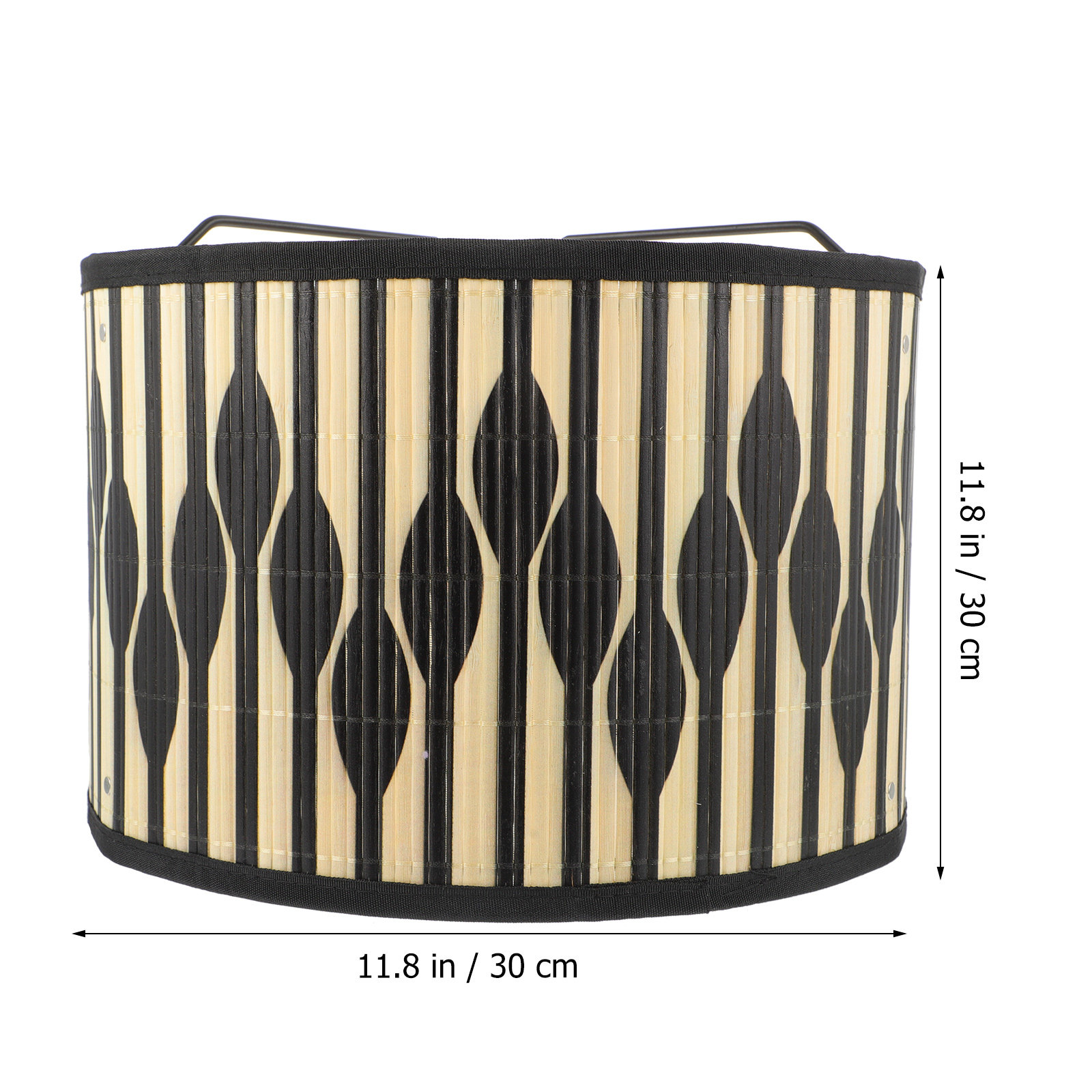Kap Lampu Bambu Berpola Geomet - Geometric Lamp Shade ulasan dan harga