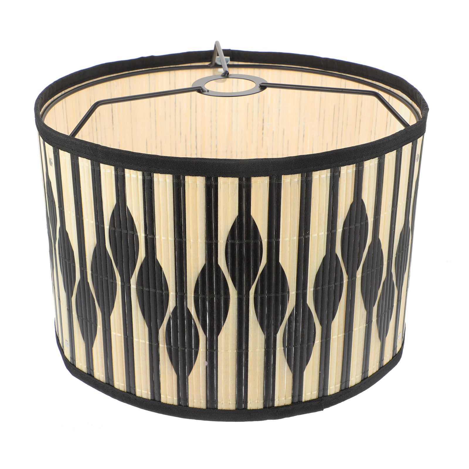 Kap Lampu Bambu Berpola Geomet - Geometric Lamp Shade ulasan dan harga