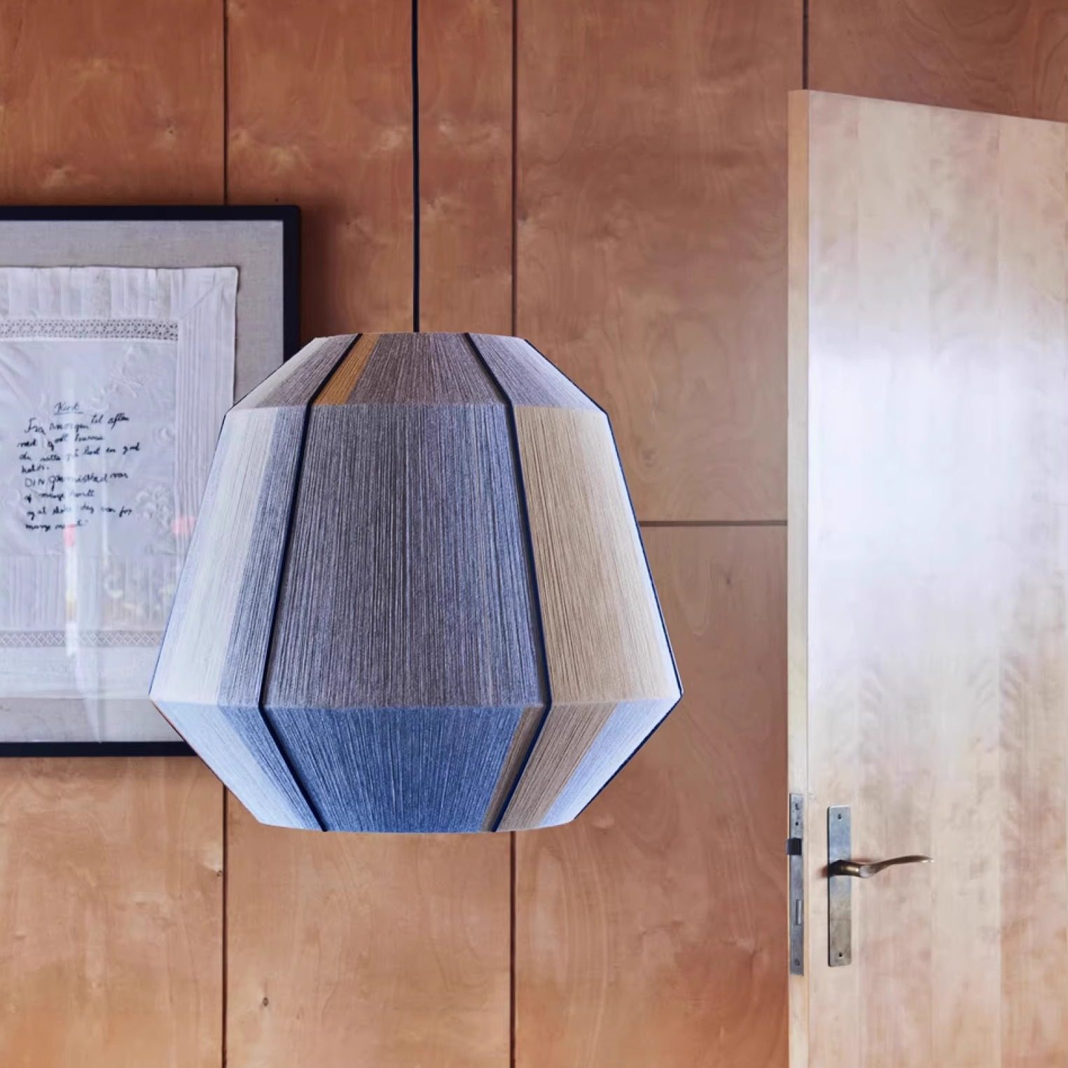 Lampu gantung rotan Boho Geome - Geometric Lamp Shade ulasan dan harga