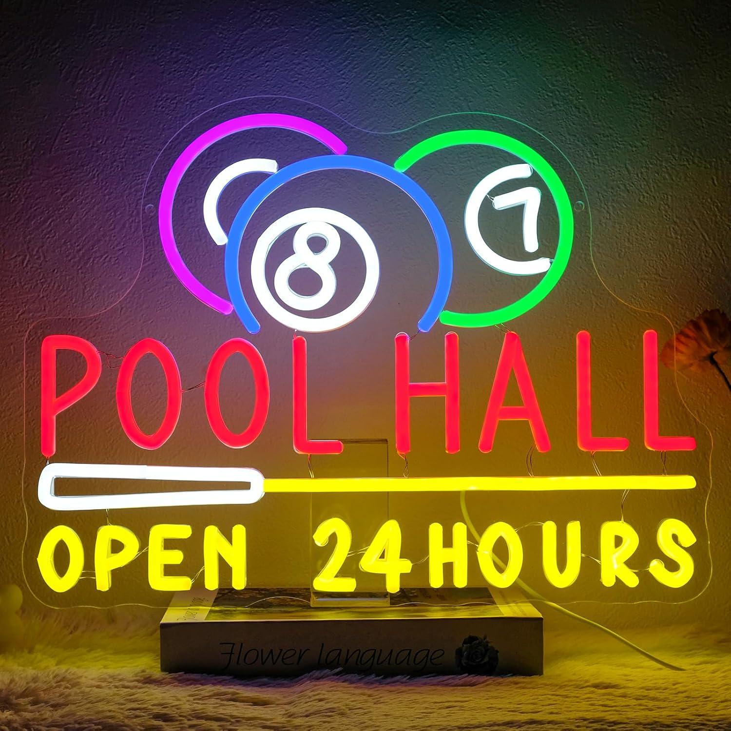 Lampu Neon LED USB yang Dapat  - Decor Lighting Opening Hours ulasan dan harga