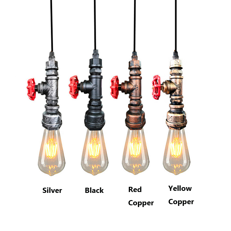 Lampu Gantung Pipa Air Gaya Re - Lighting Metal Wall Decor ulasan dan harga