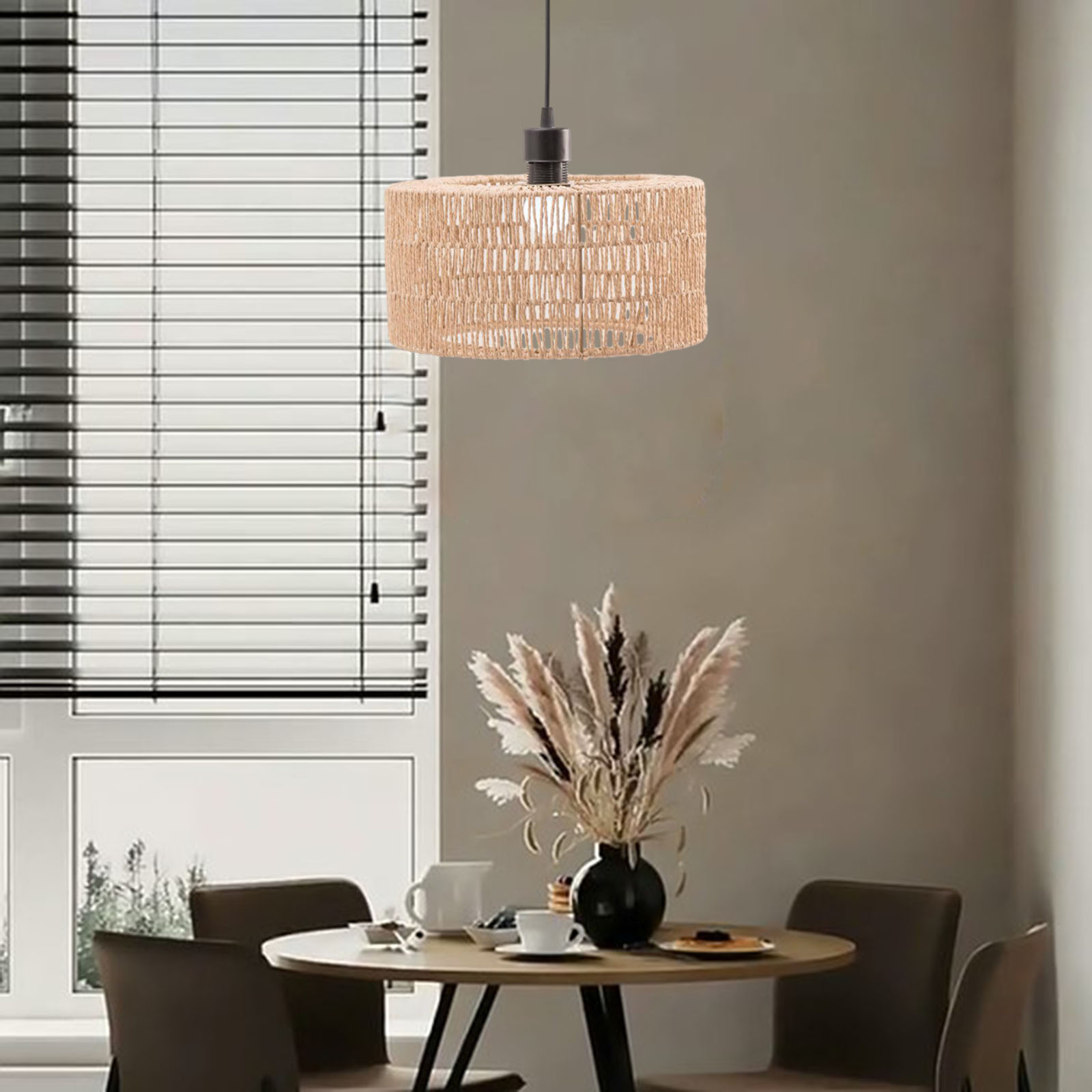 Lampu gantung tali kertas, kan - Geometric Lamp Shade ulasan dan harga