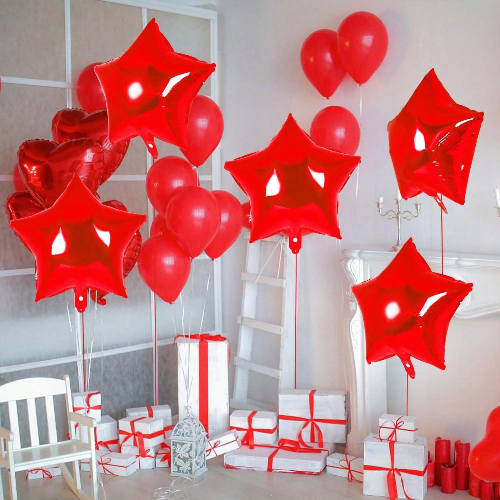 9 Buah Balon Foil Bentuk Binta - Lighting Mcqueen Decor ulasan dan harga