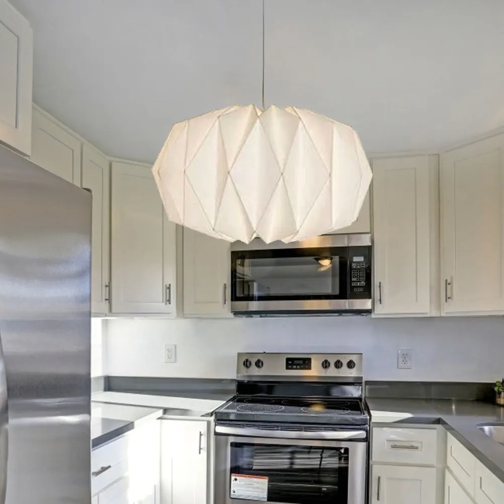 Lampu gantung Origami kreatif, - Geometric Lamp Shade ulasan dan harga