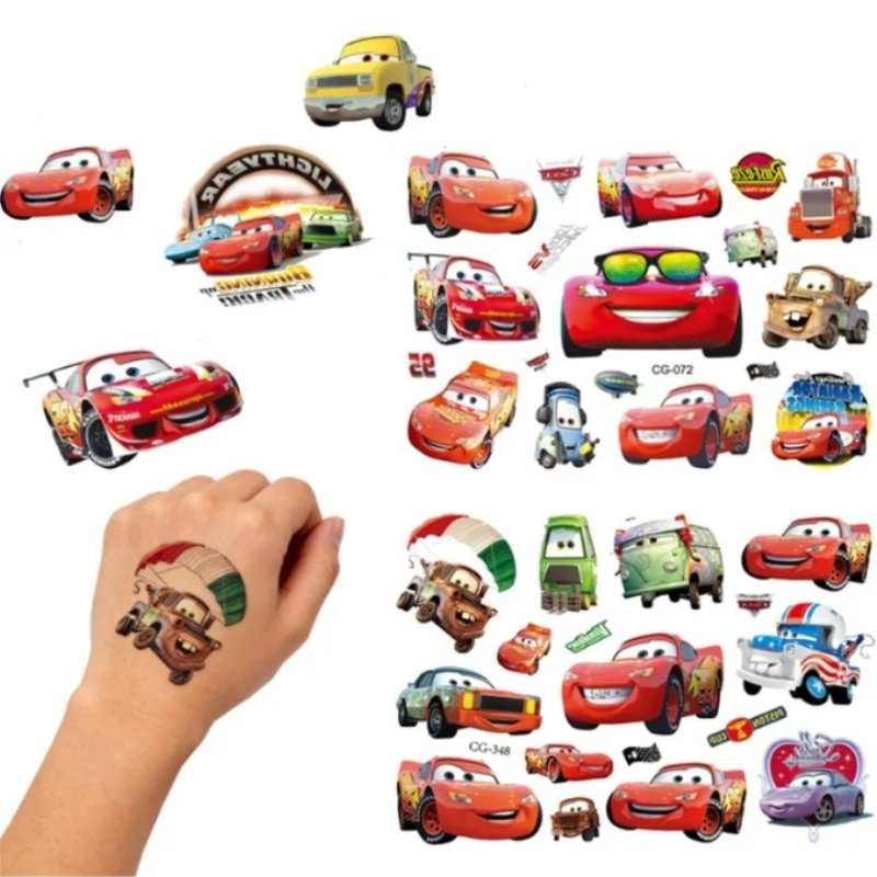 Tato Temporer Anak-Anak Disney - Lighting Mcqueen Decor ulasan dan harga